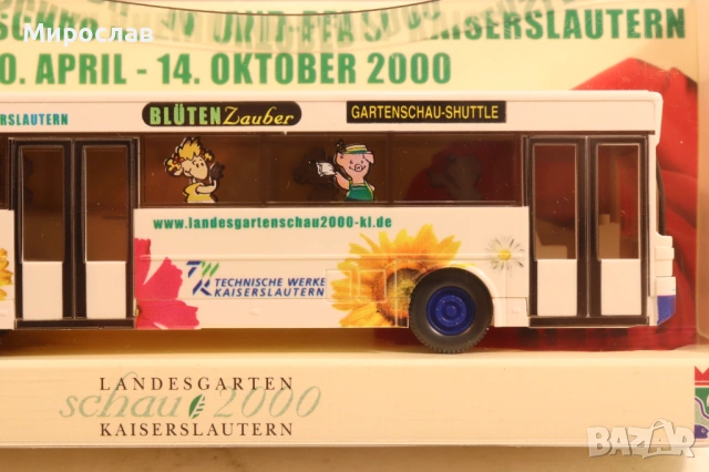 WIKING H0 1/87 MERCEDES BENZ АВТОБУС КОЛИЧКА МОДЕЛ, снимка 2 - Колекции - 54222613