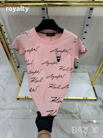 Karl Lagerfeld Нова Дамска Тениска 