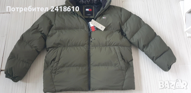 Tommy Hilfiger Mens Down Water Repellent Jacket Size 2XL НОВО! ОРИГИНАЛ! Мъжко Зимно пухено Яке!