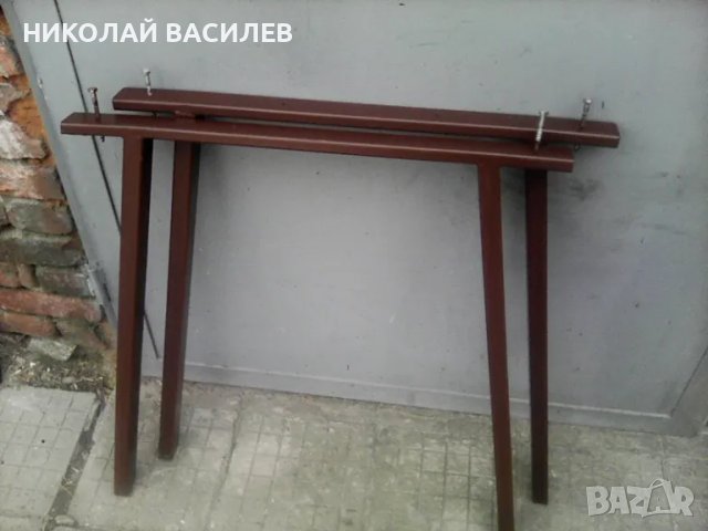 Метални   крака  за  маса  / пейка -   височина  80  см   -  ширина  /  75  см   .   , снимка 16 - Други инструменти - 49914161