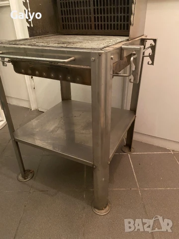 HEIBI Grill, Барбекю, скара на дървени въглища изработена изцяло от неръждавейка, снимка 6 - Барбекюта - 50969142