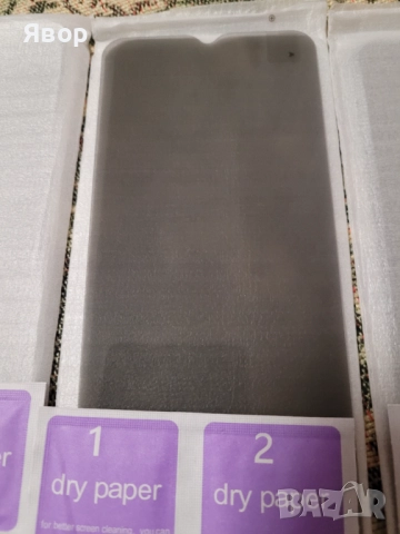 Стъклен протектор Samsung A13, снимка 2 - Фолия, протектори - 51992105
