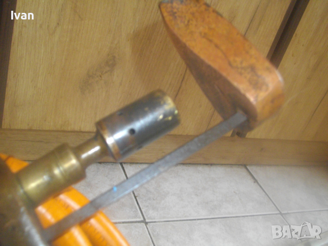 Газов Пропан-Бутан Поялник С Бутилка и Маркуч-Немско Старо Профи Качество-Отличен, снимка 18 - Поялници и запояване - 44921653