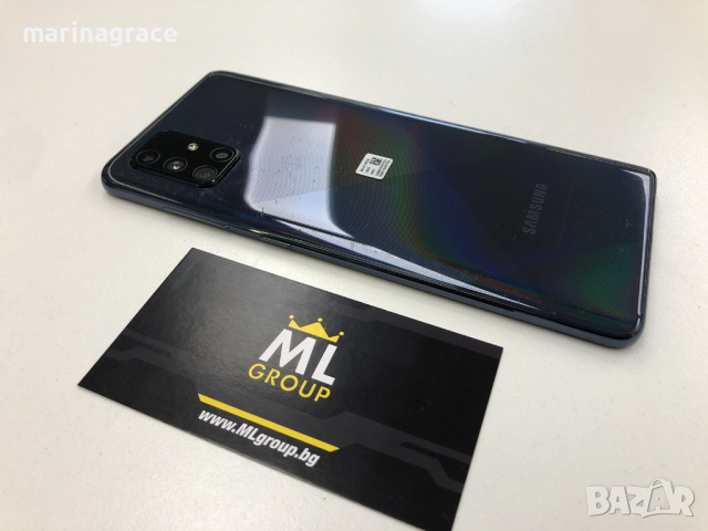 Samsung Galaxy A71 128GB / 6GB RAM Dual-SIM, втора употреба, снимка 3 - Samsung - 44730131