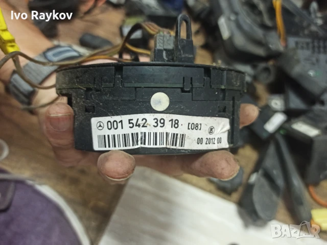Датчик за ъгъла на волана за Мерцедес , 001 542 39 18 , 0015423918, снимка 5 - Части - 51353146