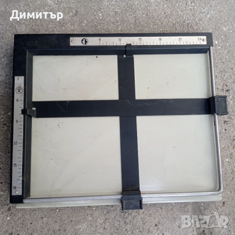 Фотографски пособие рамка за оразмеряване на снимки 