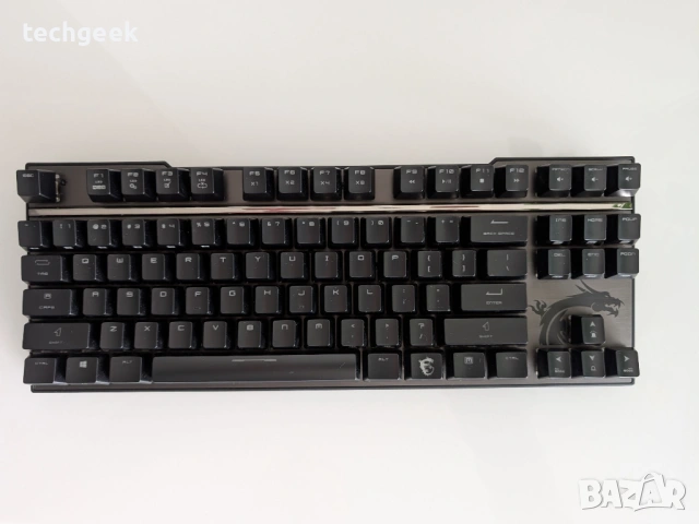 [НОВА] Гейминг клавиатура MSI Vigor GK70 - RGB подсветка, Cherry MX Red, снимка 4 - Клавиатури и мишки - 53175029