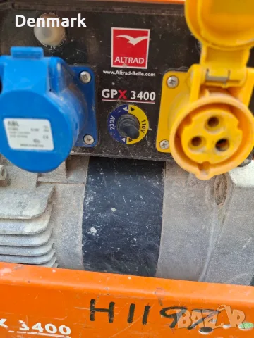 Бензинов генератор Belle GPX 3400, снимка 6 - Генератори - 55970395