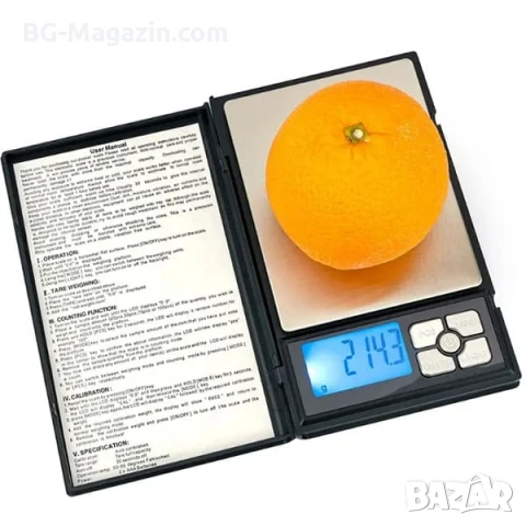 Професионална електронна кухненска везна кантар Notebook до 3кг за храна кафе кухня дигитален, снимка 4 - Везни - 50921427