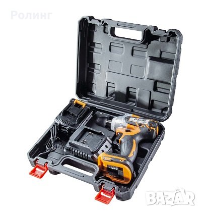 ГАЙКОВЕРТ БЕЗЧEТКОВ 3-СК. 320NM 1/2" 18V 4AH КУФАР BK-BCIW08/030607*, снимка 1