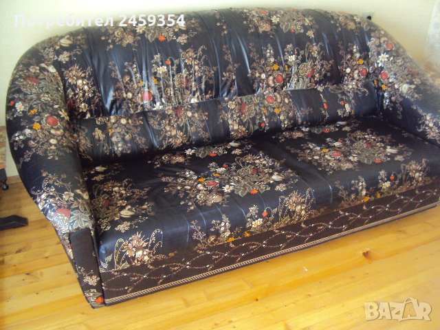 Разтегателен диван спалня / като нов, снимка 2 - Дивани и мека мебел - 31592456