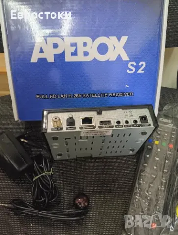 Apebox S2 сателитен приемник Full HD (1080p, HDTV, H.265, 1x DVB-S2, снимка 10 - Приемници и антени - 50180545