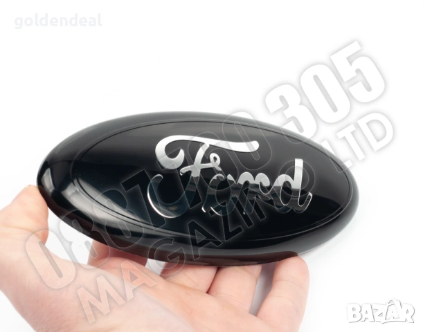 Черна Емблема Форд Пикап 176 мм. 7 инча , снимка 7 - Аксесоари и консумативи - 54090224