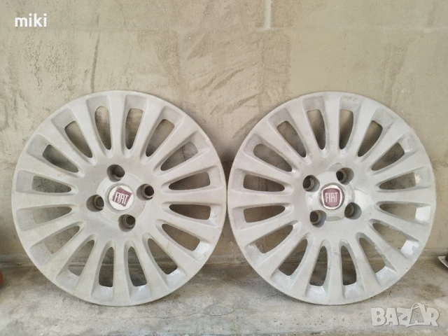 2 бр.Оригинални тасове за Fiat 15 цола 4*100, снимка 1
