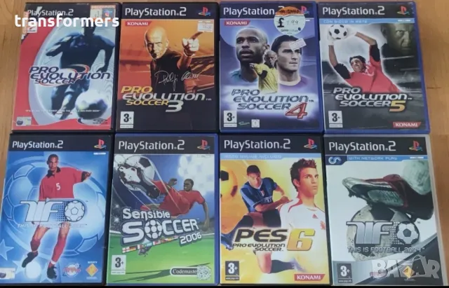 PS2-Футболни Игри/Всяка по 10 лева, снимка 1