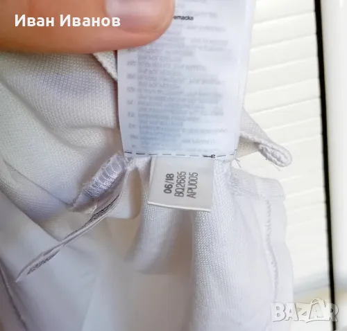 Оригинална фланелка с яка Adidas, снимка 8 - Тениски - 50399338