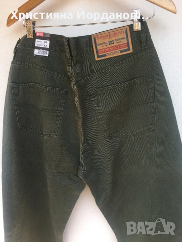 Нови панталони Diesel каки, снимка 4 - Панталони - 54326300