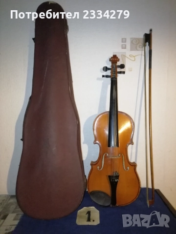 Стари струнни музикални инструменти, цигулки и тамбура. , снимка 4 - Антикварни и старинни предмети - 52675823