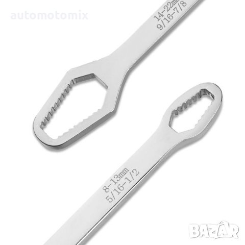 ГАЕЧЕН КЛЮЧ С ДВОЙНА ГЛАВА 8-22ММ - 208, снимка 2 - Аксесоари за велосипеди - 42268323