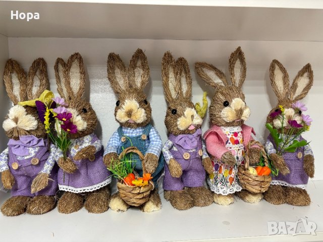 Великденски заек за декорация , снимка 1 - Други - 35926420