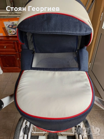 Използвана бебешка количка Adamex Marcello 3в1, снимка 11 - Детски колички - 52448286