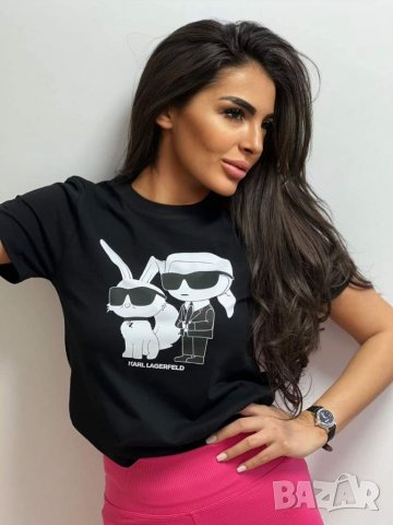 Karl Lagerfeld t shirt дамски тениски , снимка 2 - Тениски - 39857433