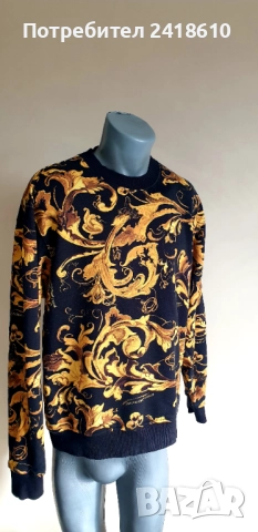 Versace Jeans Couture Cotton Мens Size L НОВО! ОРИГИНАЛ! Мъжка Блуза Суичър, снимка 11 - Суичъри - 52548010