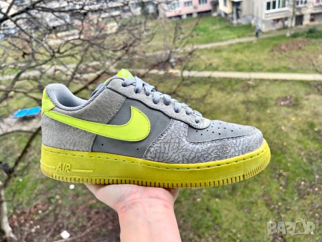 Nike Air Force 1 Low Cement Volt — номер 42.5