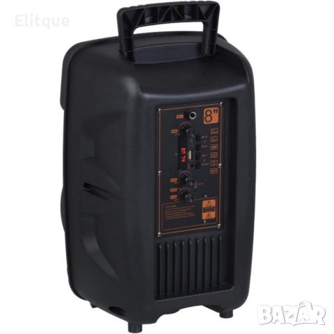 Караоке тонколона с Bluetooth 8" и микрофон GTS-1699, снимка 3 - Друга електроника - 52594505