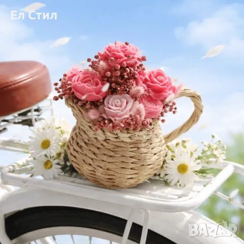 Букет от восъчни цветя