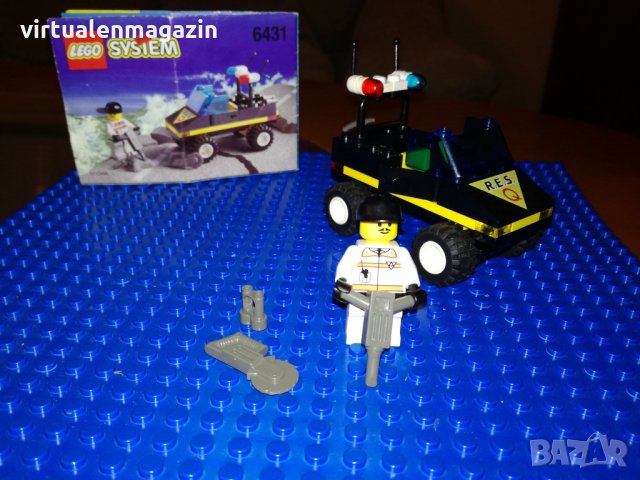 Стар конструктор Лего Town - Lego 6431 - Пътна помощ, снимка 1 - Колекции - 29408880