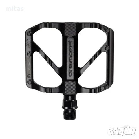 Алуминиеви педали PROMEND R27, Капсуловани лагери, Антиплъзгащи, Черни, снимка 3 - Части за велосипеди - 50955571