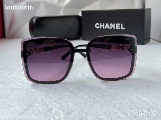 CH 2024 дамски слънчеви очила с лого квадратни , снимка 3 - Слънчеви и диоптрични очила - 44657871