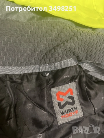 Зимно работно яке Würth MODYF – размер M, снимка 8 - Якета - 55899022