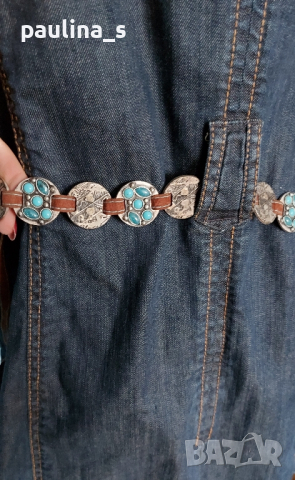 Марков дънков тренч / манто / голям размер "Esprit" , снимка 8 - Палта, манта - 44773641