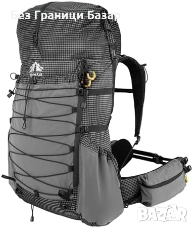 Нова Ултралека туристическа раница 70L водоустойчива за планина туризъм