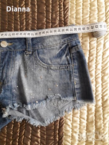 Дънкови къси гащи (С възможност за закупуване като лот), снимка 7 - Къси панталони и бермуди - 29579389