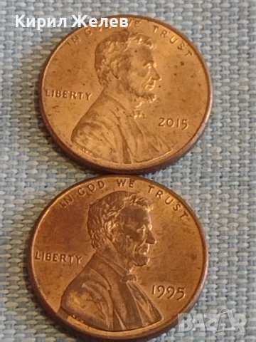 Лот монети 9 броя 1 цент АМЕРИКА различни години за КОЛЕКЦИЯ ДЕКОРАЦИЯ 31462, снимка 9 - Нумизматика и бонистика - 44475293