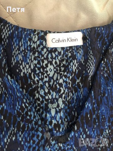 Calvin Klein оригинална Дамска змийска рокля, снимка 3 - Рокли - 30404987