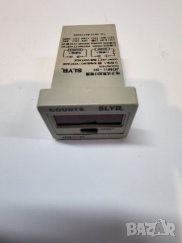 Електронен цифров брояч на импулси JDM11-5H  захранване 12 волта  от 0 до 99999 импулса