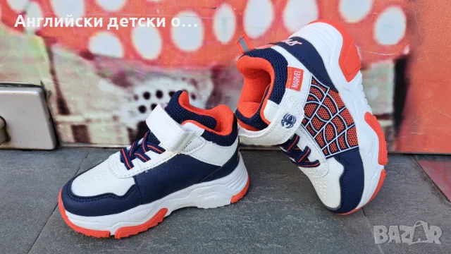 Английски детски кецове George, със Spiderman, снимка 2 - Детски маратонки - 50322463