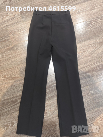 Елегантен панталон с цепки на Zara, снимка 2 - Панталони - 53878469