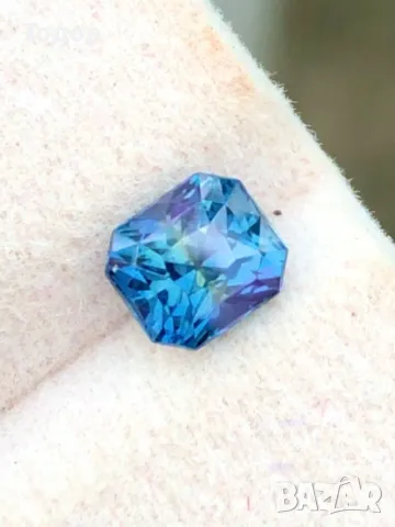 Син Сапфир 1.55 карата със сертификат