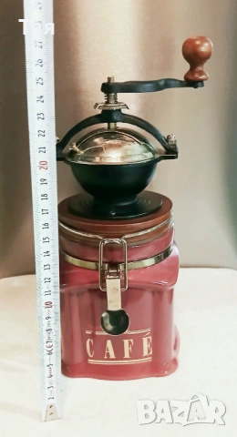 Порцеланова винтидж мелница за кафе , снимка 5 - Антикварни и старинни предмети - 53957319