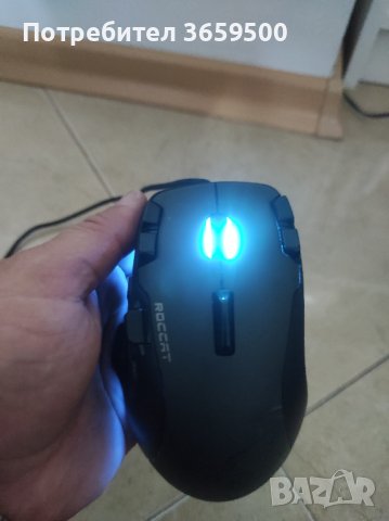 Мишка за компютър Roccat Tyon, снимка 6 - Клавиатури и мишки - 39875779