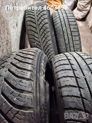 Железни джанти с гуми 14, снимка 7 - Гуми и джанти - 52621391