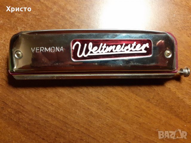 хармоника Велтмастер Хроматична Вермона WELTMEISTER VERMONA Chromatic - С, снимка 2 - Духови инструменти - 31582528