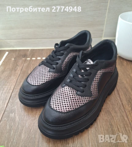 Дамски обувки естествена кожа, снимка 3 - Дамски ежедневни обувки - 51378560