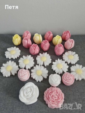 Ароматни сапунени цветя, снимка 2 - Изкуствени цветя - 53367801