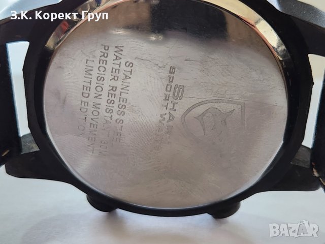 Мъжки часовник Shark Stainless Steel, снимка 7 - Мъжки - 42351289